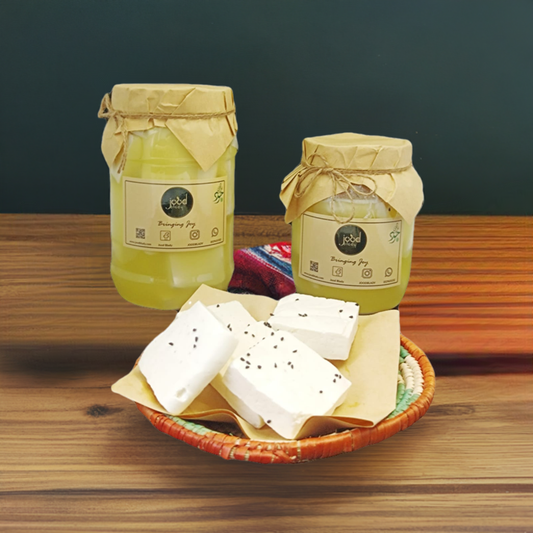 Nabulsi Cheese Goat milk 1 KG جبنة نابلسيه مغلية نعاج