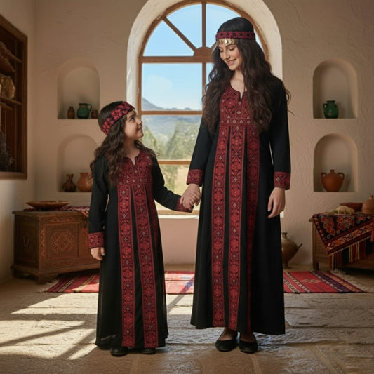 ثوب مطرز تقليدي | Traditional Embroidered Dress