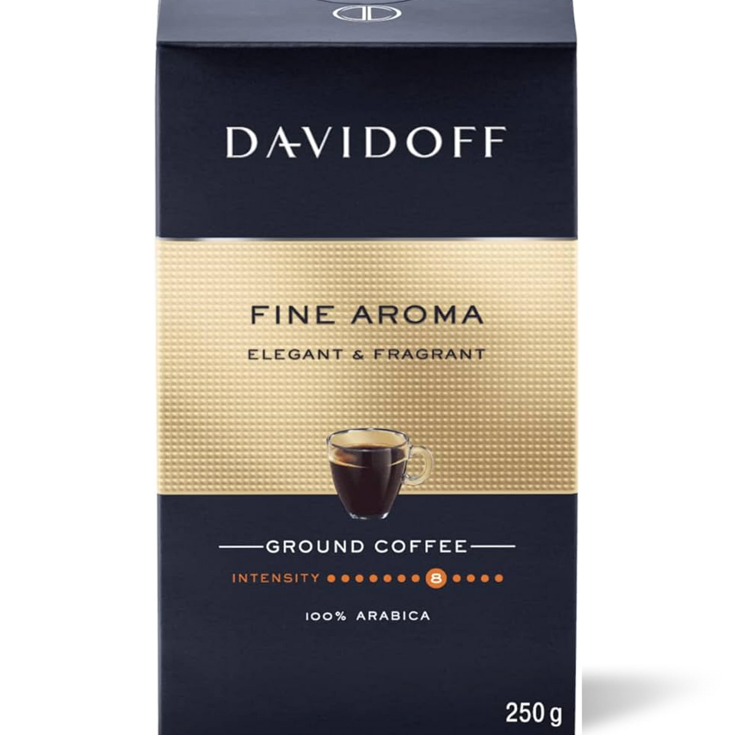 DAVIDOFF Fine Aroma Ground Coffee,8/12 Intensity, 250 g