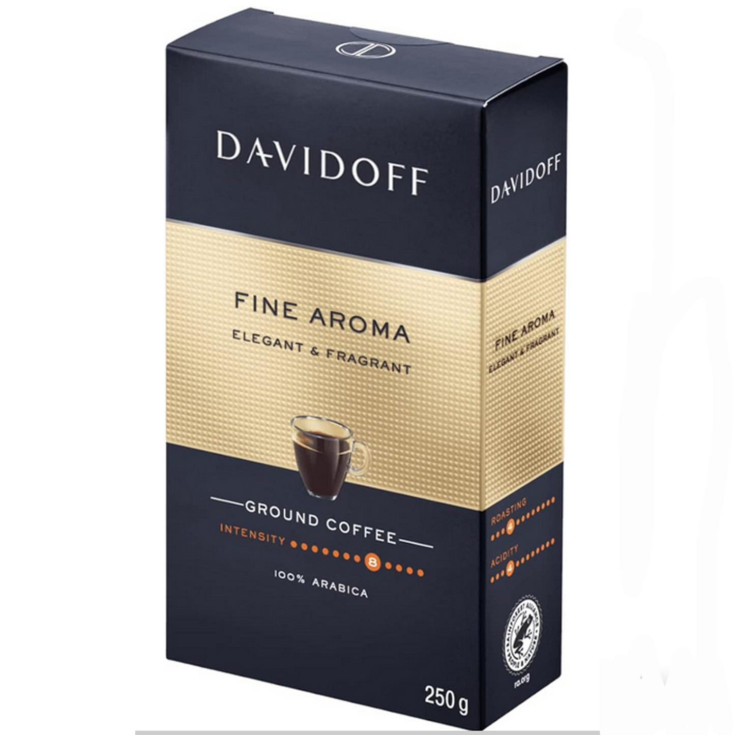 DAVIDOFF Fine Aroma Ground Coffee,8/12 Intensity, 250 g